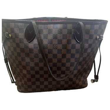 Louis Vuitton Neverfull leather tote