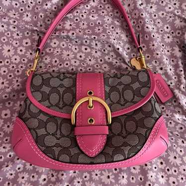 Coach pink soho bag - image 1