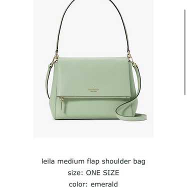 Leila medium flap shoulder bag - image 1