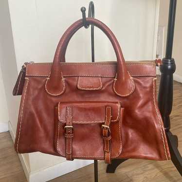 Chloé Edith Top Handle Leather Satchel