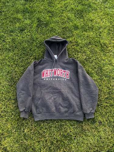 Champion Vintage Whitworth Hoodie Dark Grey Colle… - image 1