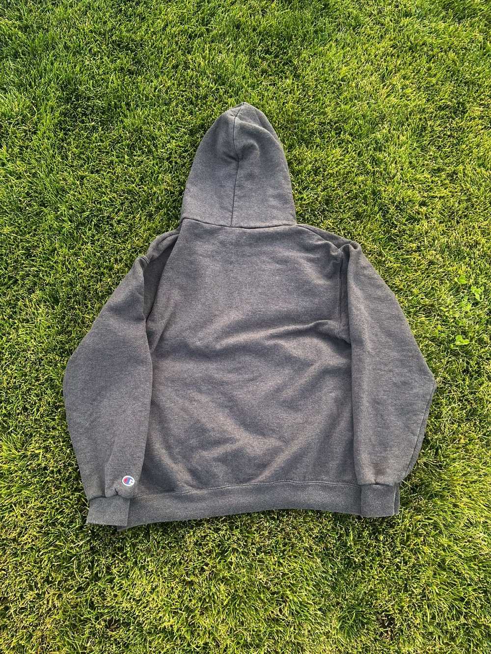 Champion Vintage Whitworth Hoodie Dark Grey Colle… - image 3