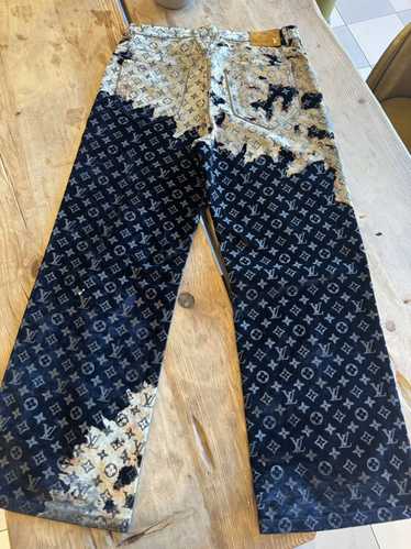 Louis Vuitton Louis Vuitton Monogram Denim Pants