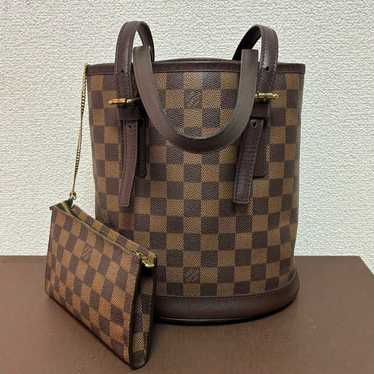 Louis Vuitton☆Damier Canvas Marais Bucket Tote Bag - image 1