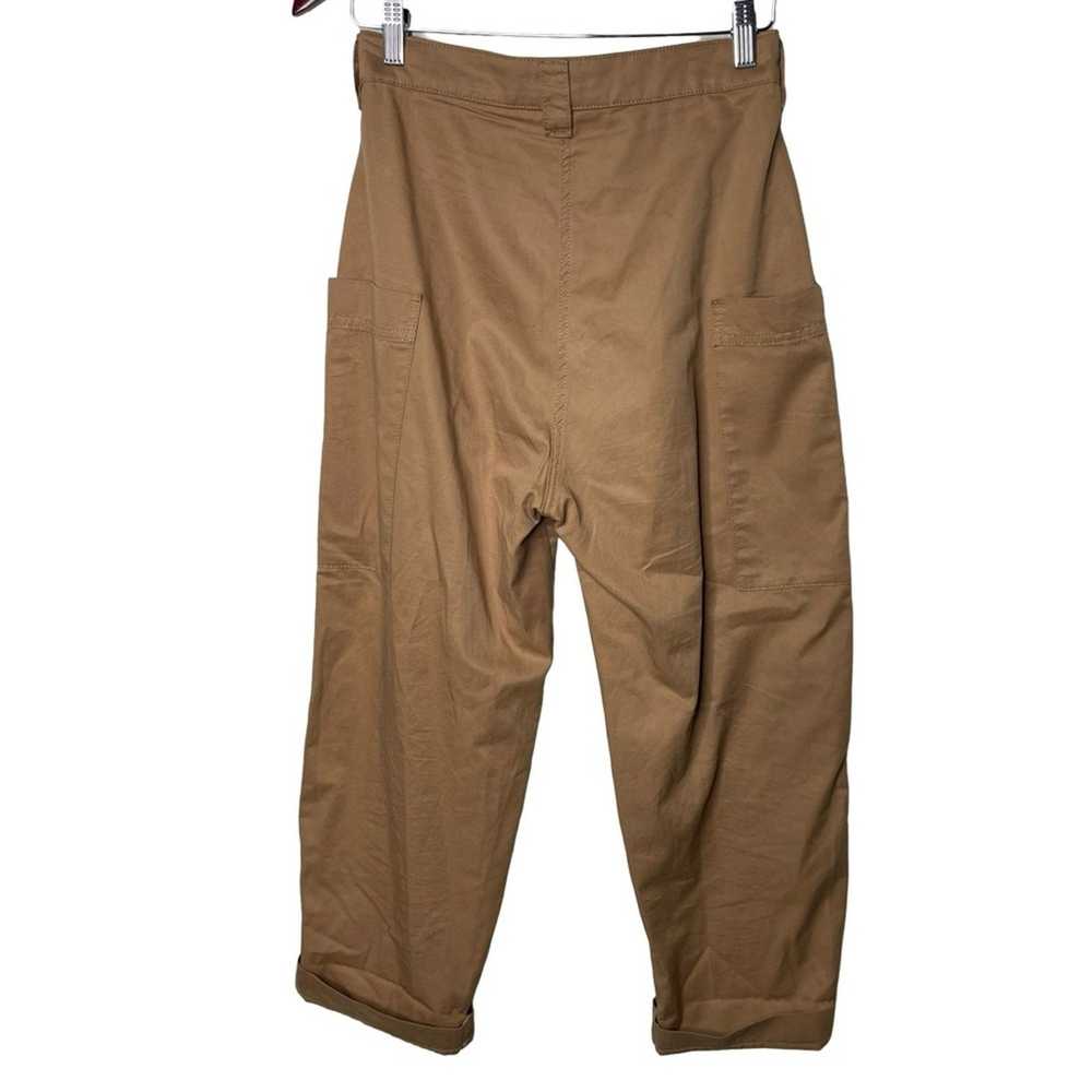 Kotn KOTN Women Utility Cargo pants in Camel sz 4 - image 5