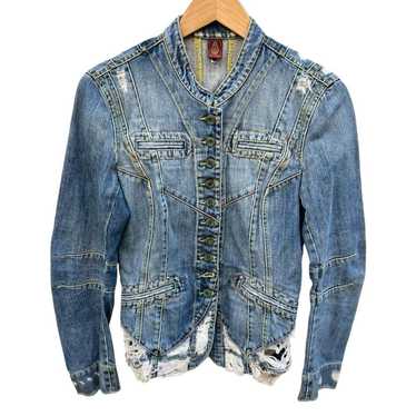 Dondup Dondup Made in Italy Distressed Jeans Jacke