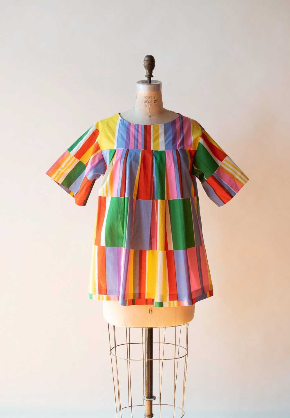 Hyppyraita Print Tunic | Marimekko 1973 - image 6