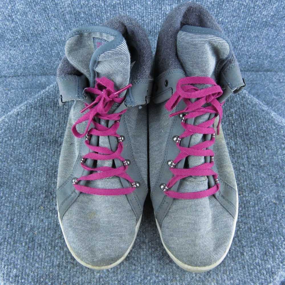 The North Face Women Chukka Boots Gray Fabric Lac… - image 3