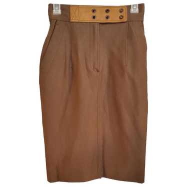 Burberry Silk mid-length skirt - image 1