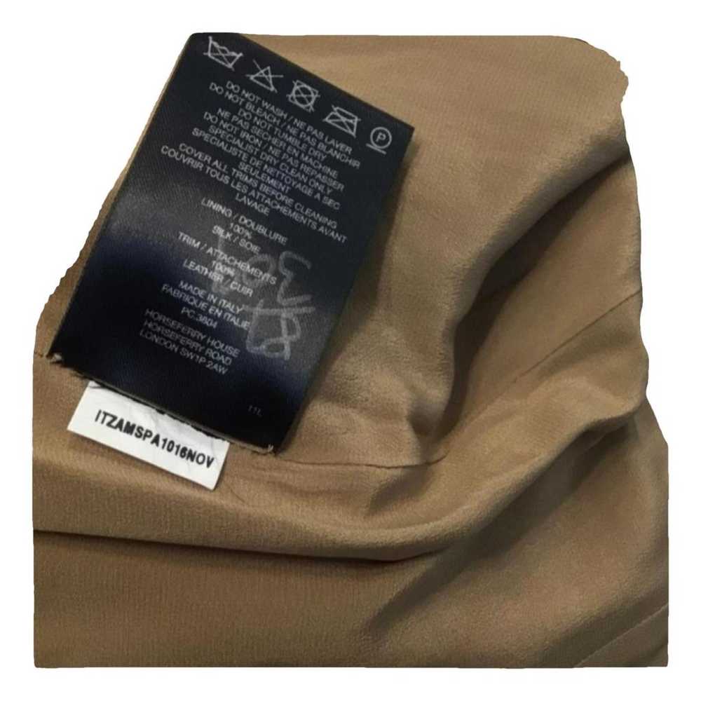 Burberry Silk mid-length skirt - image 2