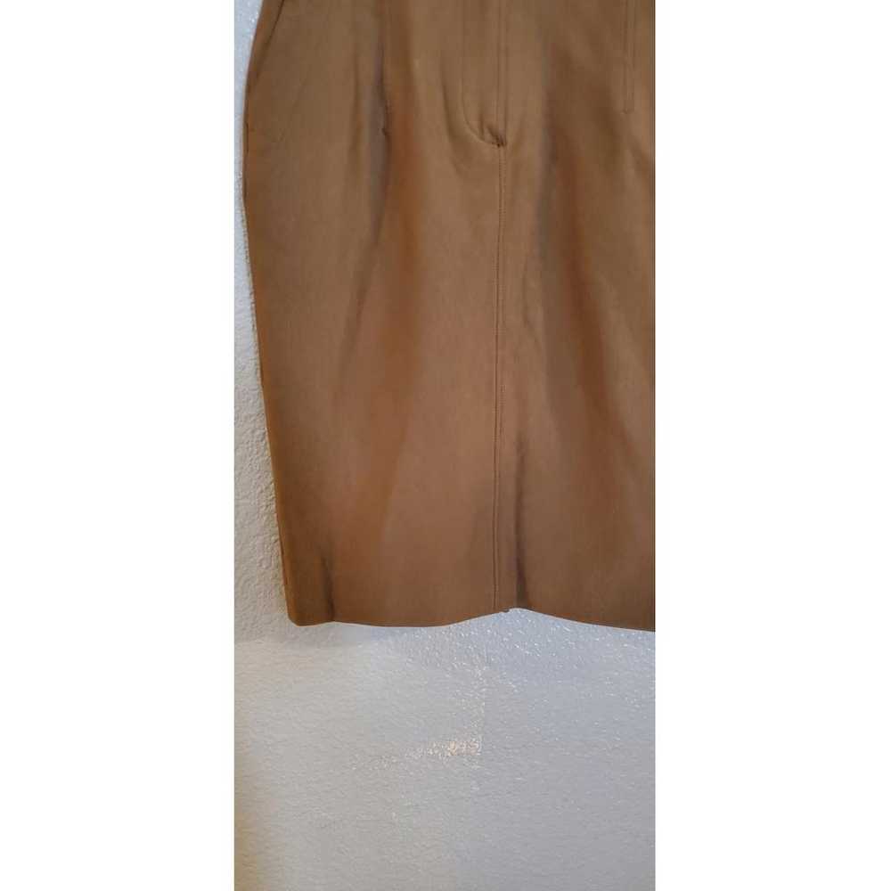 Burberry Silk mid-length skirt - image 8