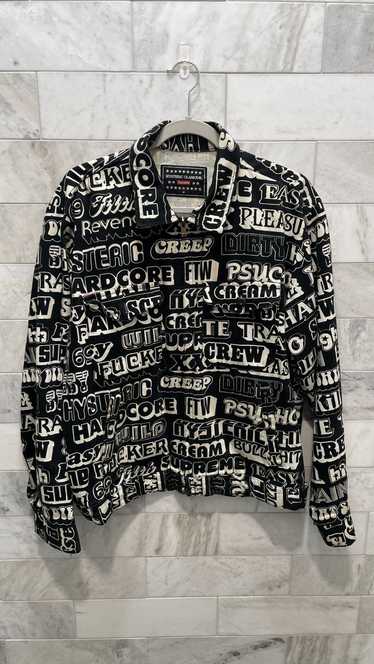 SUPREME✖︎HYSTERIC GLAMOUR Fuck Sweater Supreme HYSTERIC GLAMOUR Fuck Tee (FW24) - $54