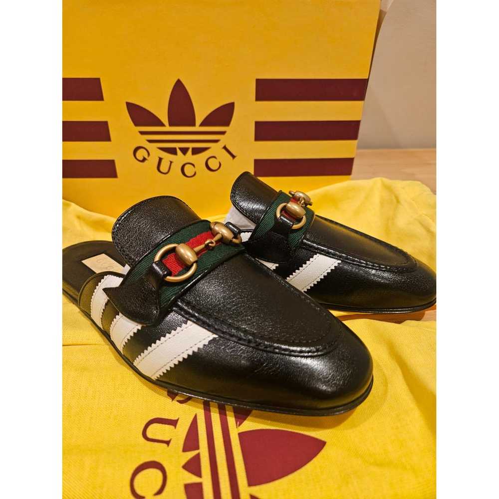 Gucci X Adidas Leather mules & clogs - image 2