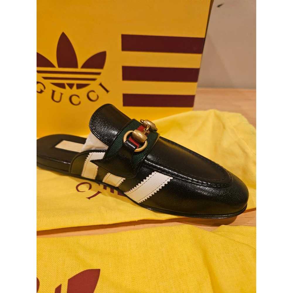 Gucci X Adidas Leather mules & clogs - image 3