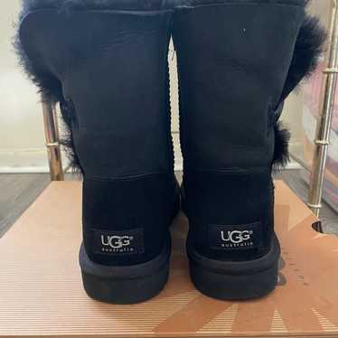 Uggs black winter boots