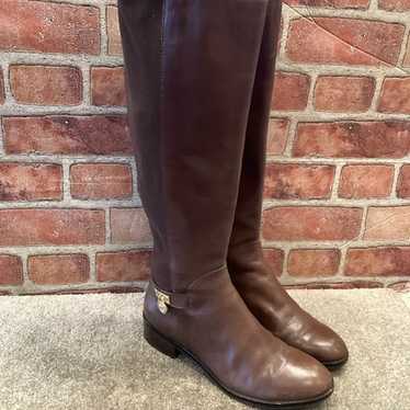 Michael Kors Hamilton Womens Tall Knee High Riding