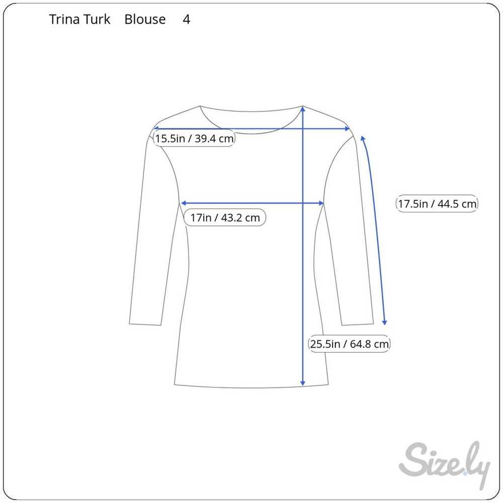 Trina Turk Silk blouse - image 6