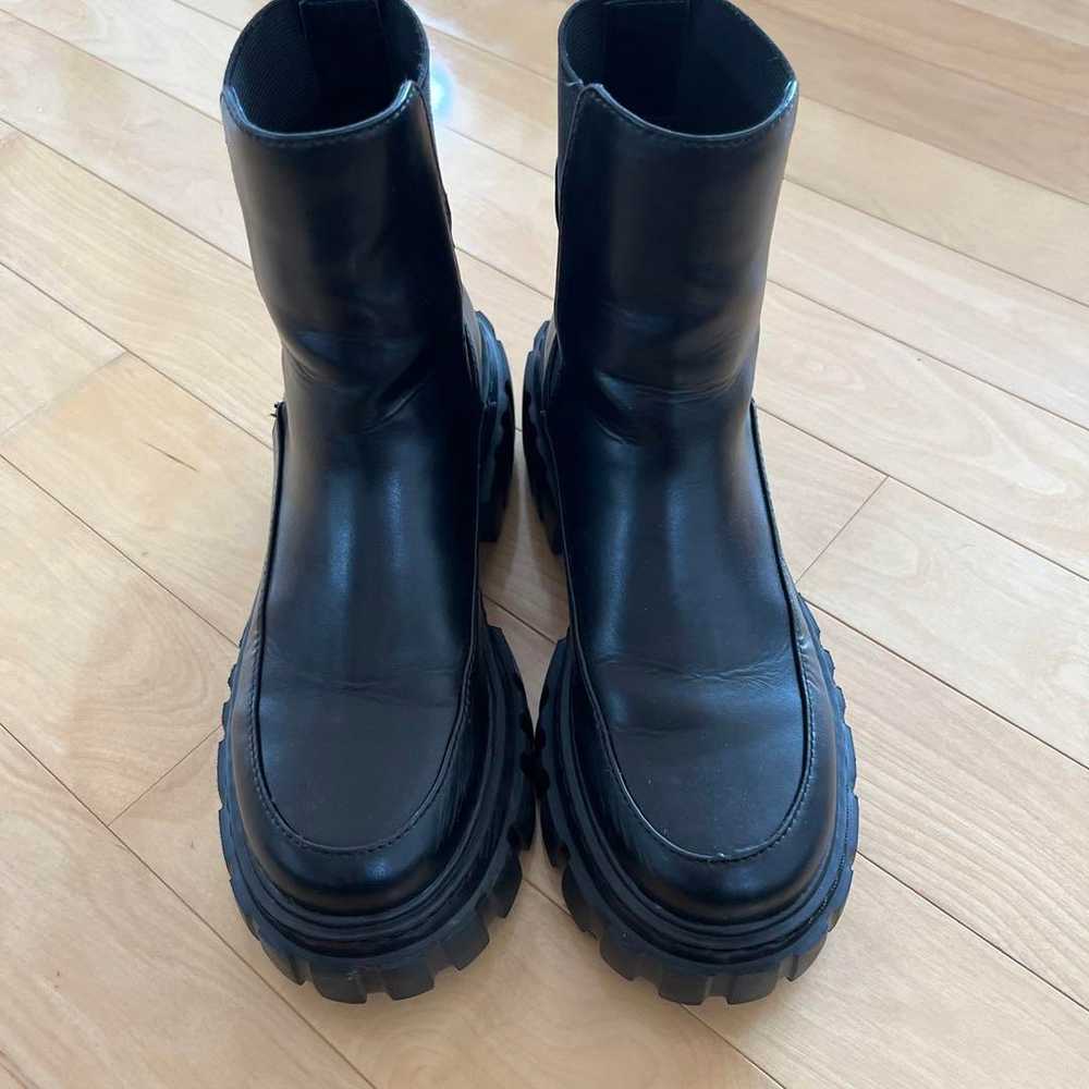 moussy Caterpillar Sole Side Gore Boots Size S23cm - image 2