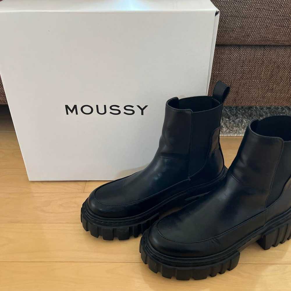 moussy Caterpillar Sole Side Gore Boots Size S23cm - image 6