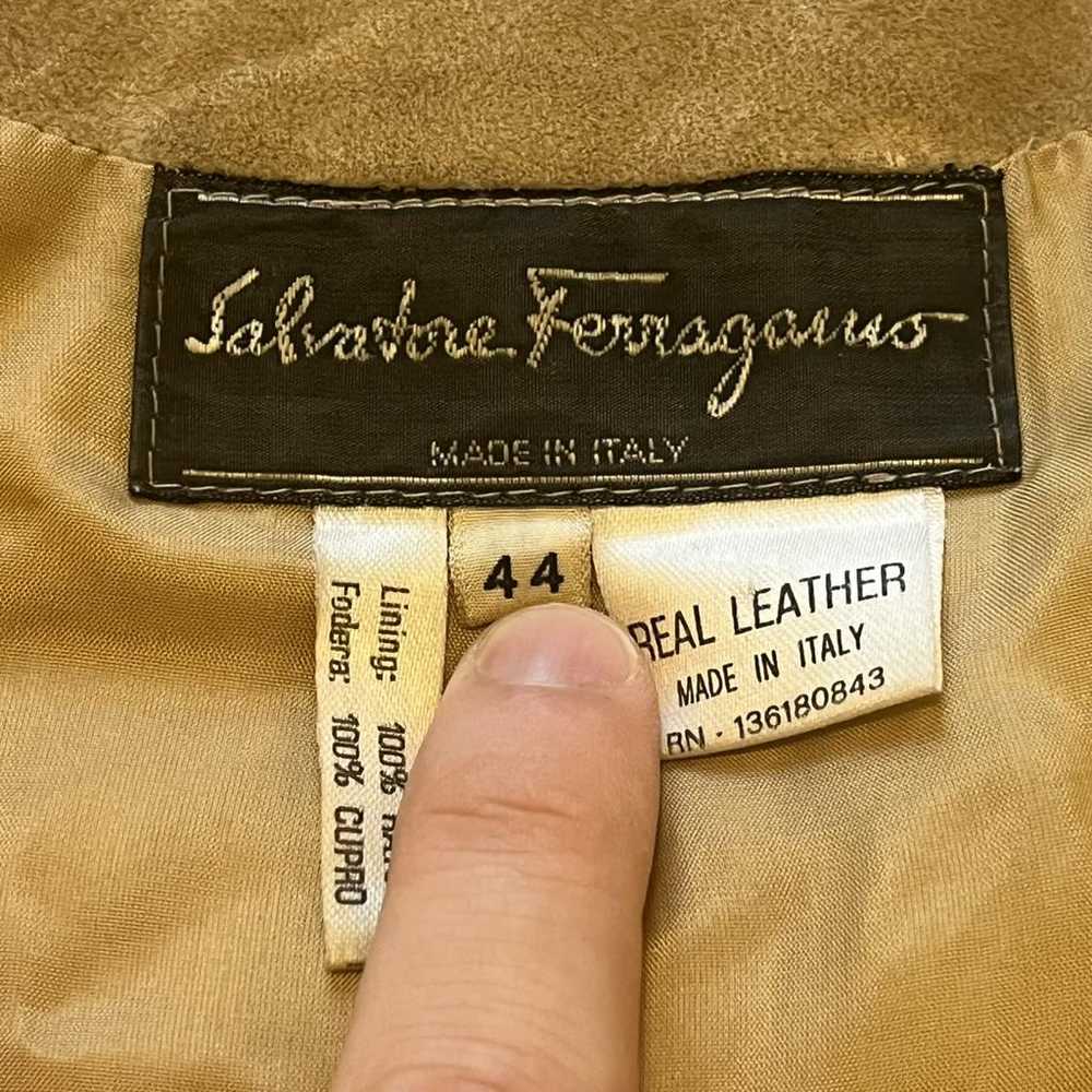 Salvatore Ferragamo Biker jacket - image 3