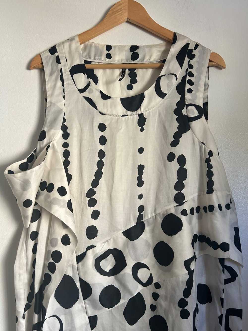 Liviana Conti Silk abstract dress (38) | Used,… - image 2