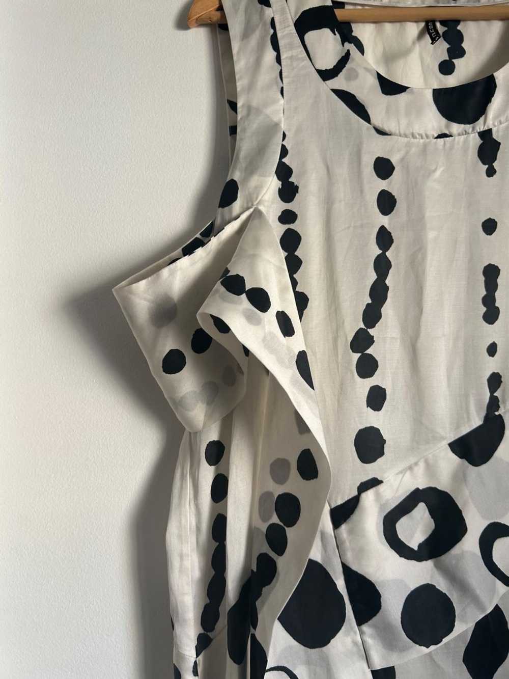 Liviana Conti Silk abstract dress (38) | Used,… - image 3