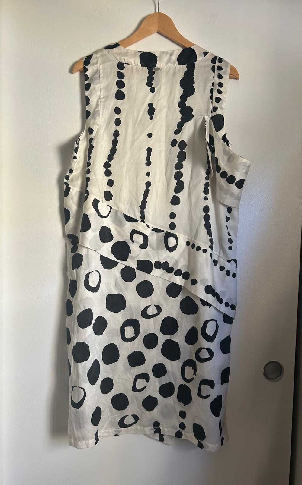 Liviana Conti Silk abstract dress (38) | Used,… - image 4