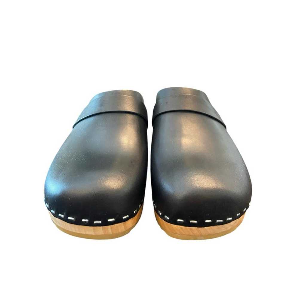 Swedish Hasbeens Leather mules & clogs - image 5