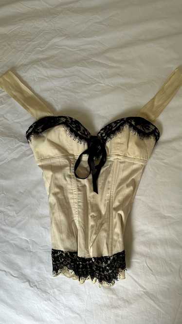 Vintage silk corset (s) - image 1