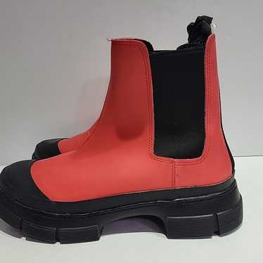 Blondo  Red Waterproof “Helga” Chelsea Boots Wome… - image 1