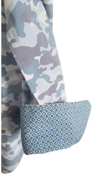 Robert Graham Blue Grey Camo