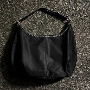 00s archive nylon leather hand bag - image 1