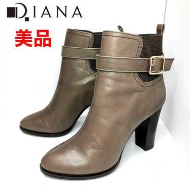 DIANA Diana Short Boots Side Gore Boots Leather B… - image 1