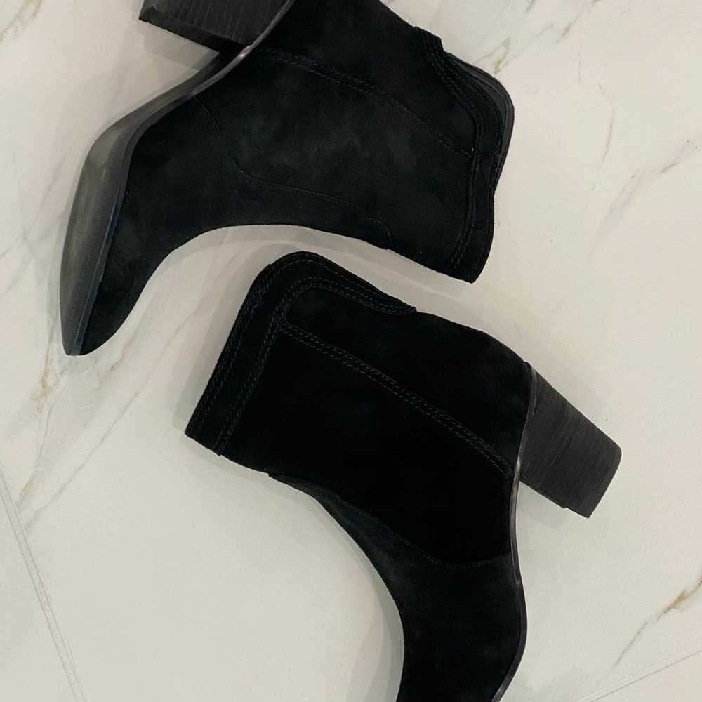 Gorgeous Ivanka Trump Lory 3, Black Suede Bootie,… - image 3