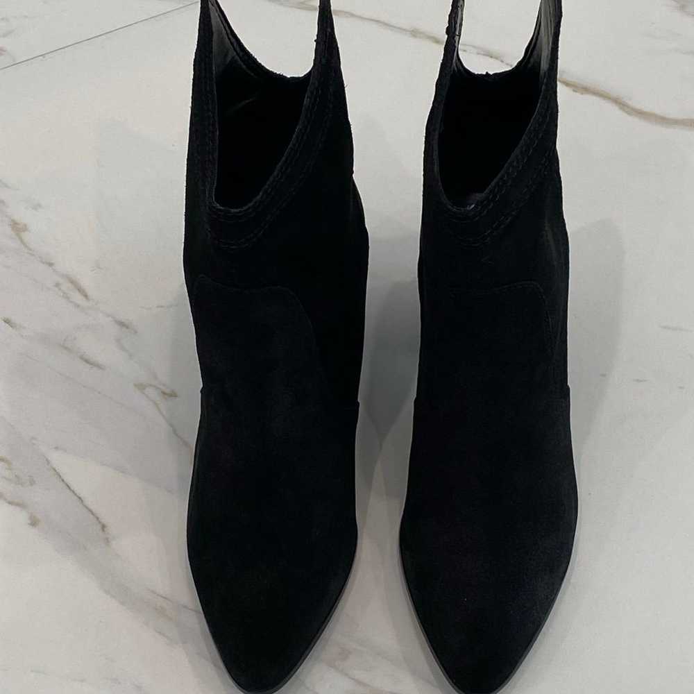 Gorgeous Ivanka Trump Lory 3, Black Suede Bootie,… - image 4