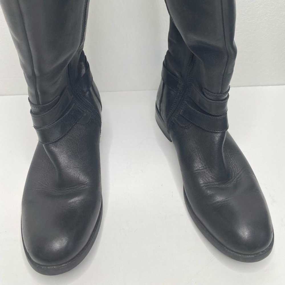 Clarks Pita Vienna Black Leather Riding Boot Size… - image 5