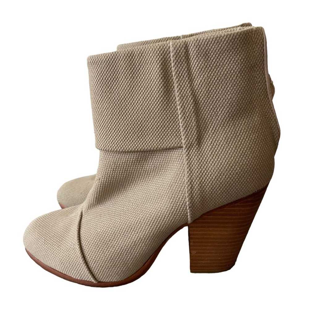 rag & bone Womens EUR 41 Ankle Booties Canvas Tau… - image 8