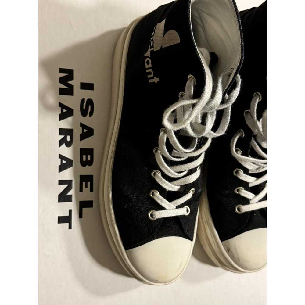 Isabel Marant Cloth high trainers - image 4