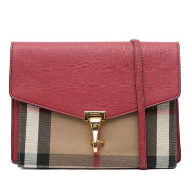 Burberry Macken leather crossbody bag