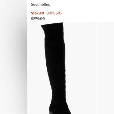 Gifted over the knee boot (Seychelles)