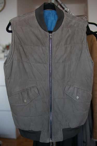 Barba Napoli Suede Vest