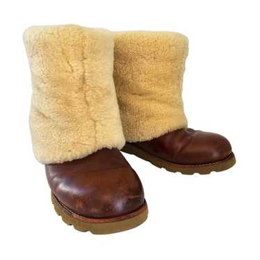 UGG Australia Maylin Boots Women's 7 Chestnut Lea… - image 1