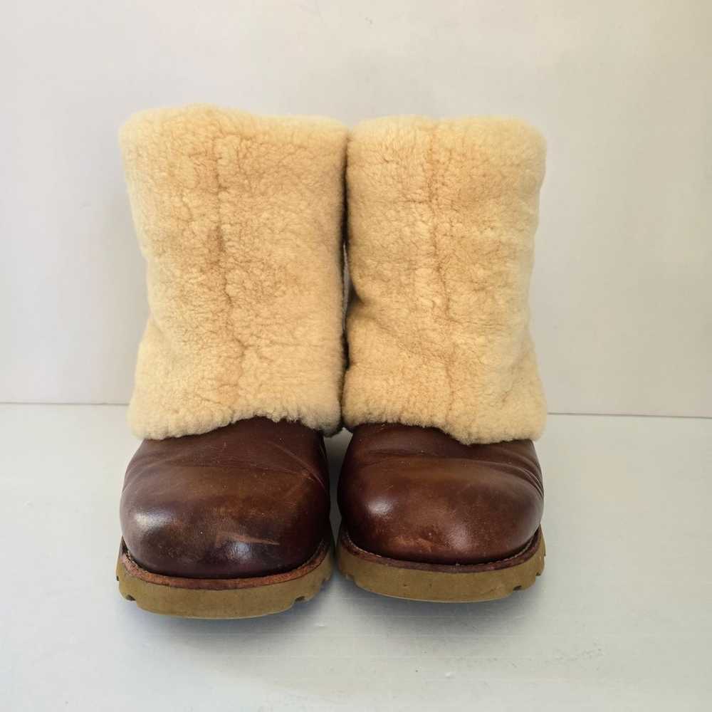 UGG Australia Maylin Boots Women's 7 Chestnut Lea… - image 2