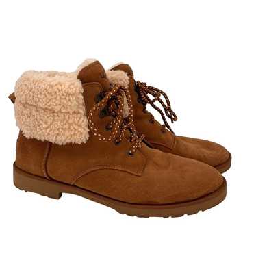 UGG Women's Romely Heritage Lace Chestnut Boots Si