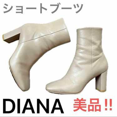 【Excellent condition!】DIANA Beige Genuine Leather… - image 1