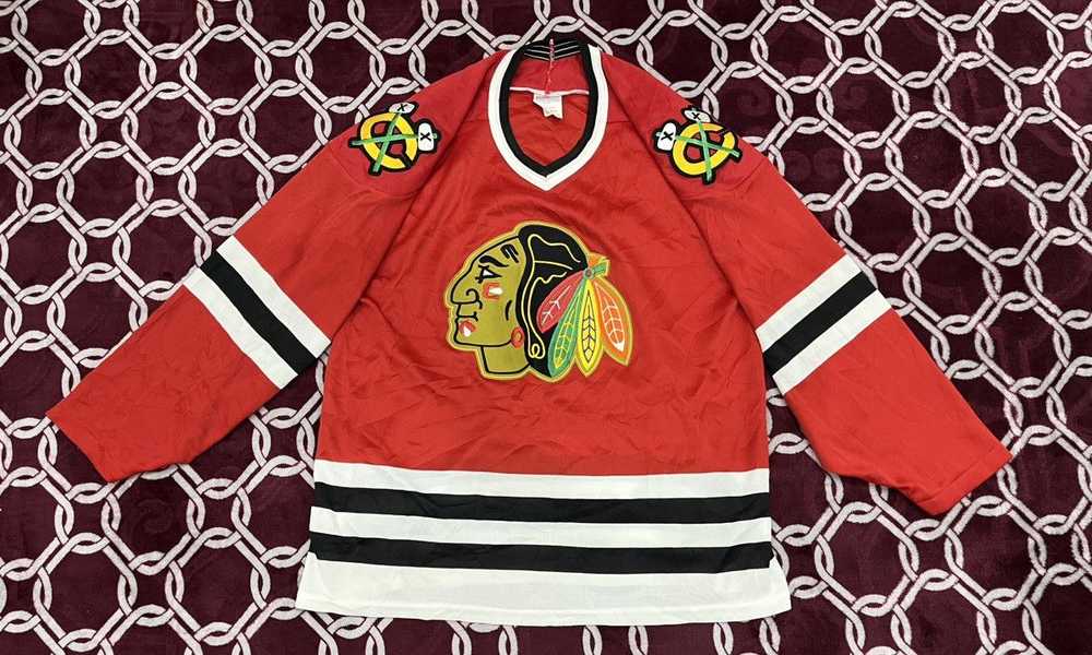 Chicago Blackhawks × Hockey Jersey × NHL 🔥Vintag… - image 1