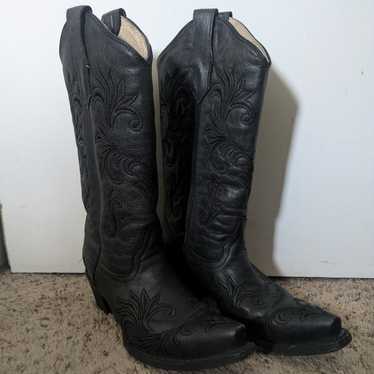 Circle G Corral Snip Toe Boots