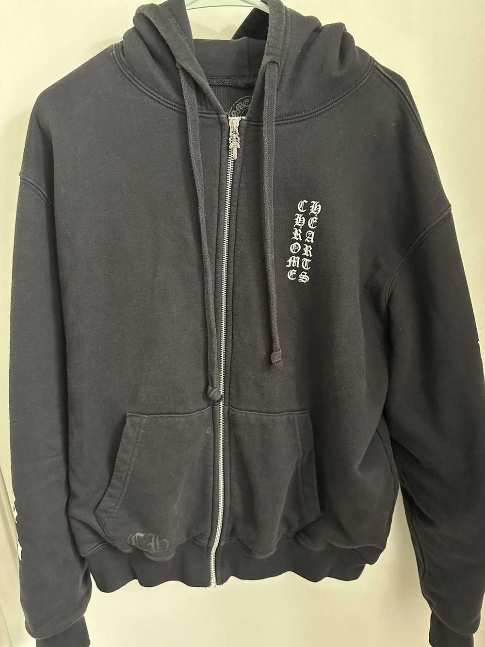 Chrome Hearts Chrome Hearts Thermal Zip Up Hoodie - image 1