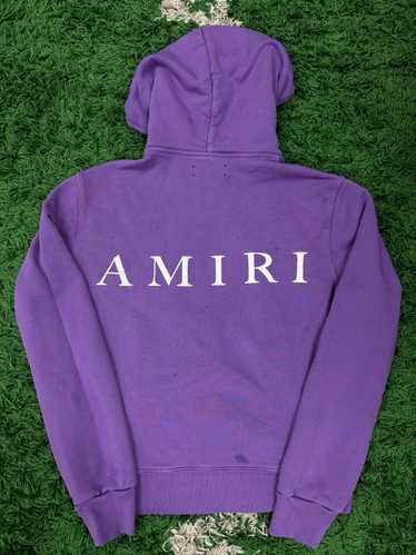 Amiri Amiri Purple Hoodie Medium