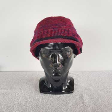 Hat × Japanese Brand × Vintage Unknown Burgundy B… - image 1